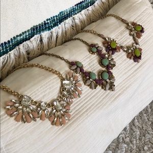 J crew necklaces